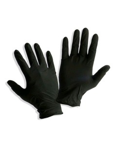 Guante Nitrilo Negro Talla-S