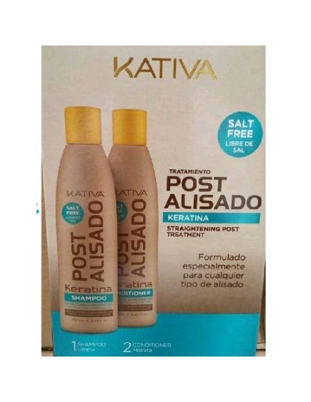 Pack Kativa post alisado (2 ud)