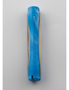 Bigudi Plastico Azul. 2