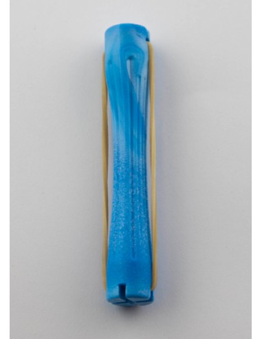 Bigudi Plastico Azul.