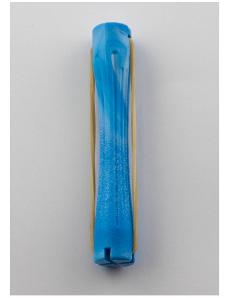 Bigudi Plastico Azul.