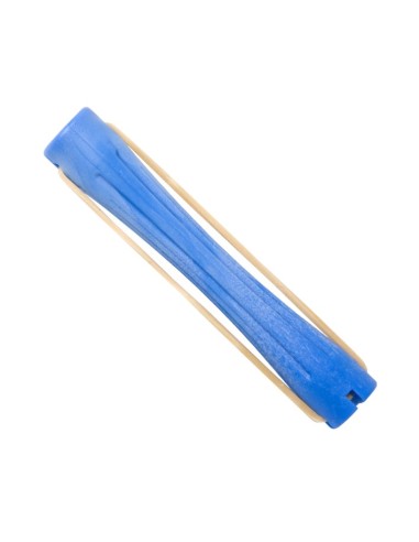 Bigudi Plastico Azul.