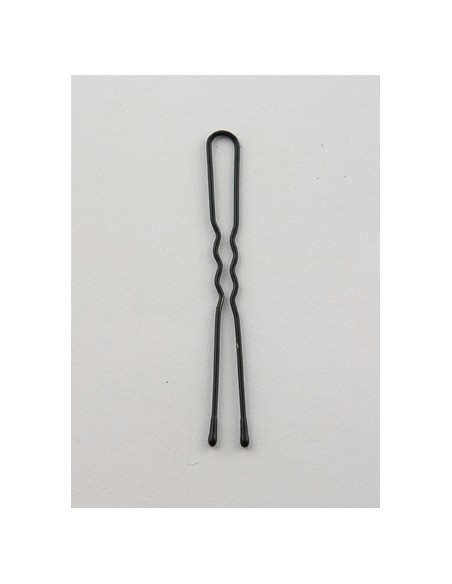 Horquilla Onduladas negras 200 gr. 50 mm.