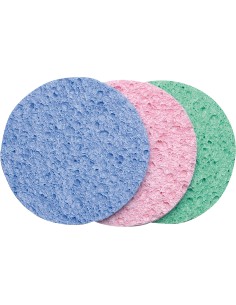 Esponja Desmaquillante colores 90mm 2