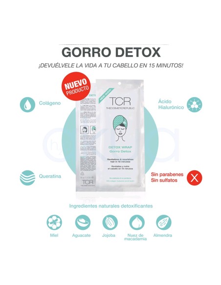 Mascarilla gorro Detox