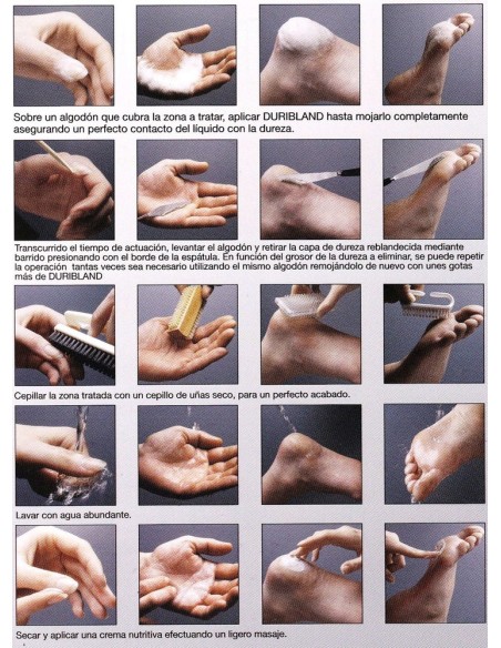 Ablandador durezas manos y pies Duribland 500ml
