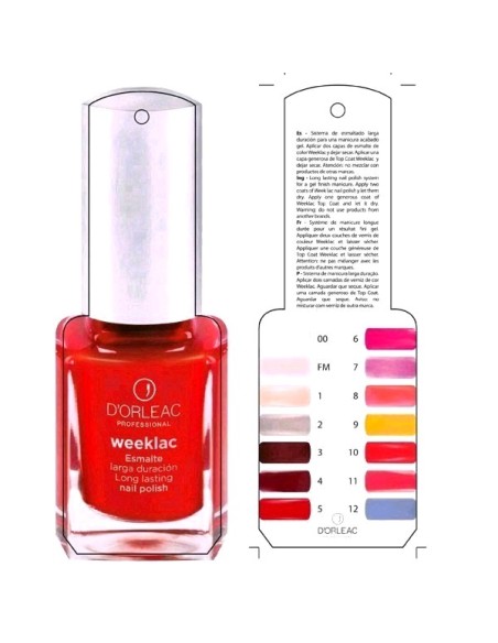 Carta de color Weeklac