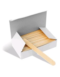 Espatula depilacion 15cm 100ud