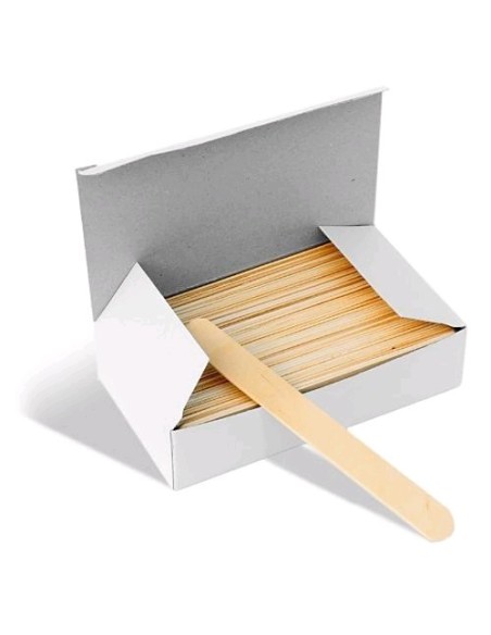 Espatula depilacion 15cm 100ud