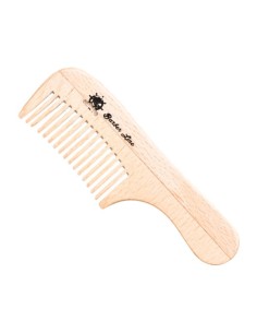 Peine barba madera mango 10cm