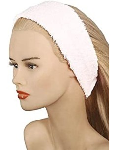 Turbante Rizo rosa Cierre Velcro 100% algodón