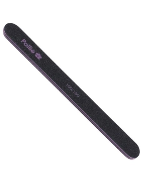 Lima Acolchada Negra Pollie 100/180