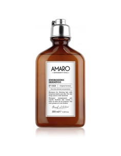 Champú energizante anticaída barba y cabello Amaro 250ml