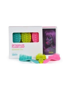 Cepillo Esqueleto Desenredante fluor leaf