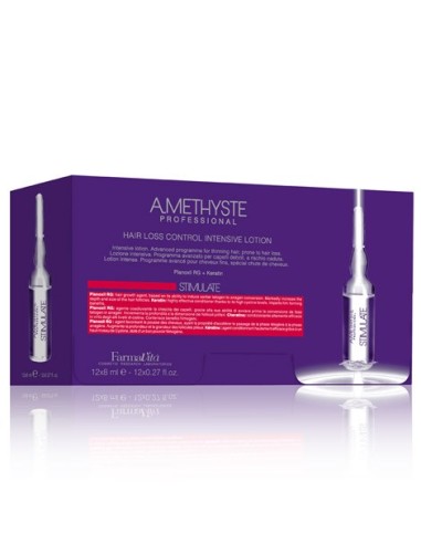 Viales Stimulate Anticaída Amethyste 12X8 ml Farmavita