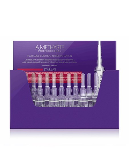 Viales Stimulate Anticaída Amethyste 12X8 ml Farmavita