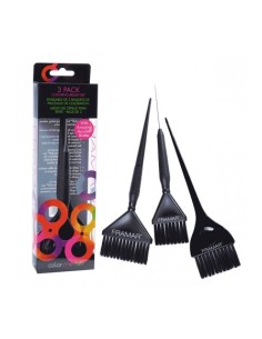 Juego de paletinas para tinte negras 3 unidades Framar