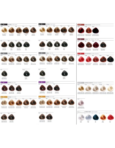 Carta de color irridiance cromic