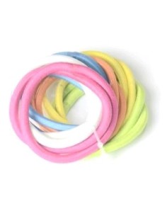 Pack 12 Elasticoso Finos Multicolores