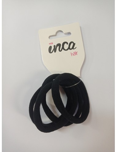 Pack 4 Gomas Lisas Negro