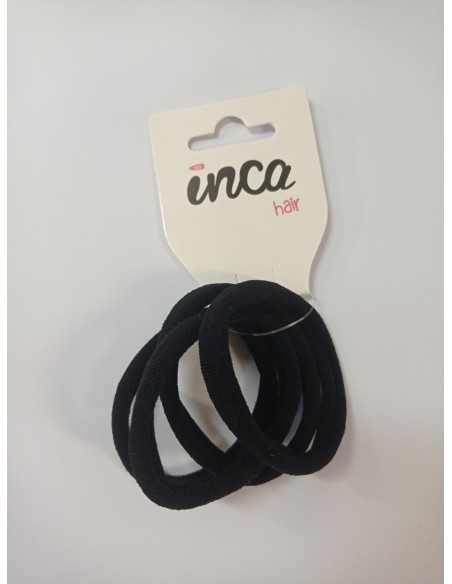 Pack 4 Gomas Lisas Negro