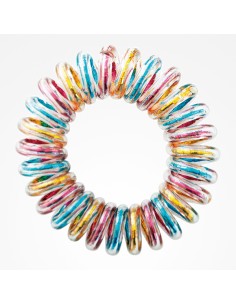 Coletero Invisible arcoiris colores Pack 3ud