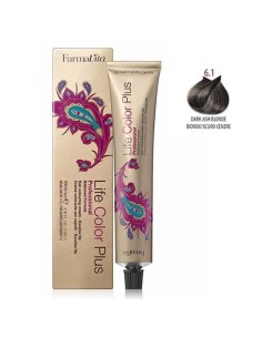 Tinte Life Rubio Oscuro ceniza 6/1 - 100ml