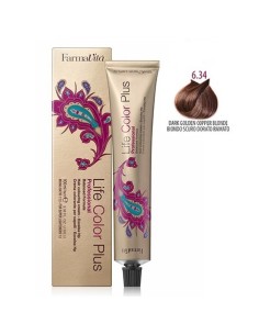 Tinte Life Rubio Oscuro dorado cobre 6/34 - 100ml