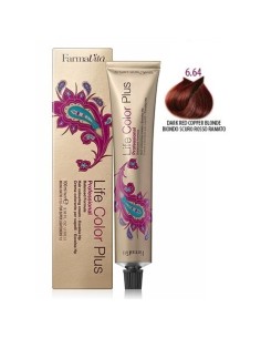 Tinte Life Rubio Oscuro rojo cobre 6/64 - 100ml