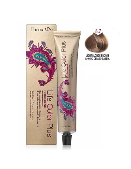 Tinte Life Rubio Claro Marron 8/7 - 100ml