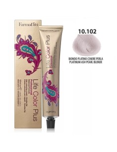 Tinte Life Rubio Platino ceniza perla 10/102 - 100ml