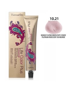 Tinte Life Rubio Platino iridis ceniza 10/21- 100ml