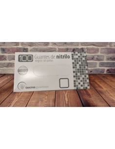 Guantes Nitrilo T/S Negro