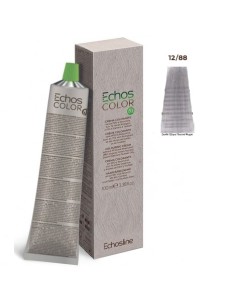 Tinte Echosline vegano rubio extra platino ceniza 12/88