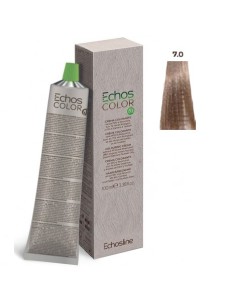 Tinte Echosline vegano rubio medio 7/0 100ml