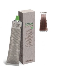 Tinte Echosline vegano 7/7Cold rubio medio marron frio 100ml
