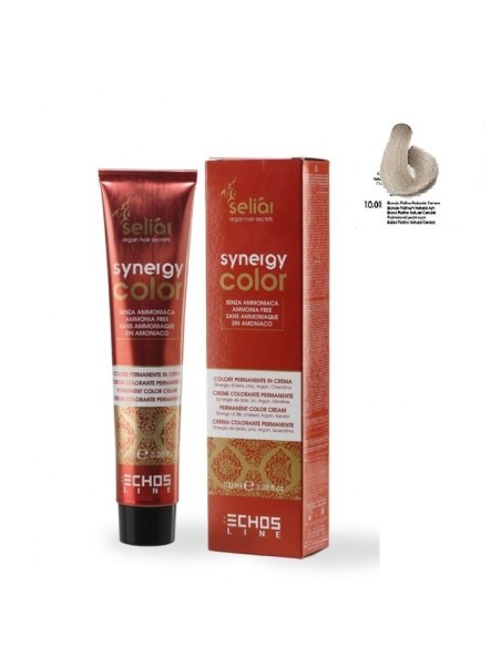 Tinte Synergy 10/01 Rubio Platino Natural ceniza - 100ml