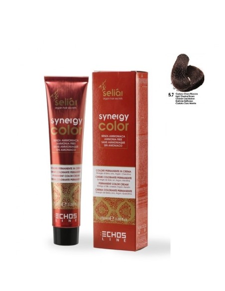 Tinte Synergy 5/7 Castaño Claro marron - 100gr