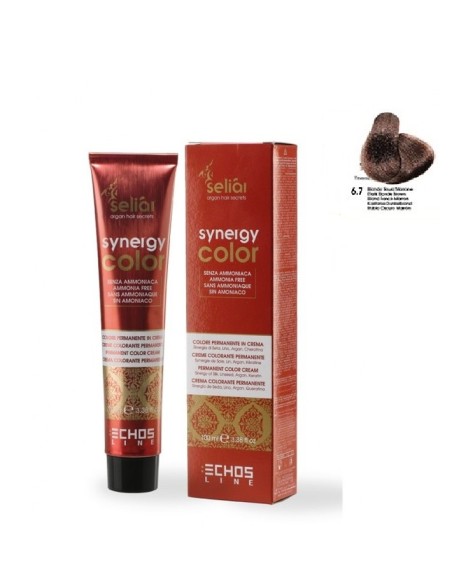 Tinte Synergy 6/7 Rubio Oscuro marron - 100ml