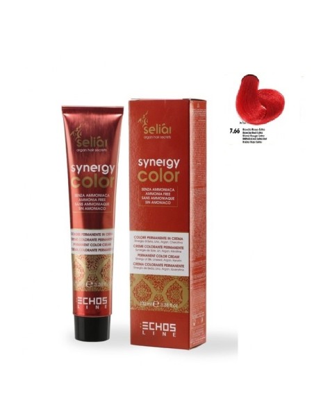 Tinte Synergy 7/66 Rubio Rojo ex - 100ml