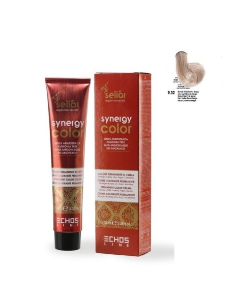 Tinte Synergy 9/32 Rubio Clarisimo beige - 100ml