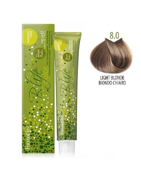 Tinte Bio Life Rubio Claro 8/0 - 100ml