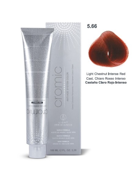 Tinte Irridiance Castaño Claro Rojo Intenso 5/66 - 100ml
