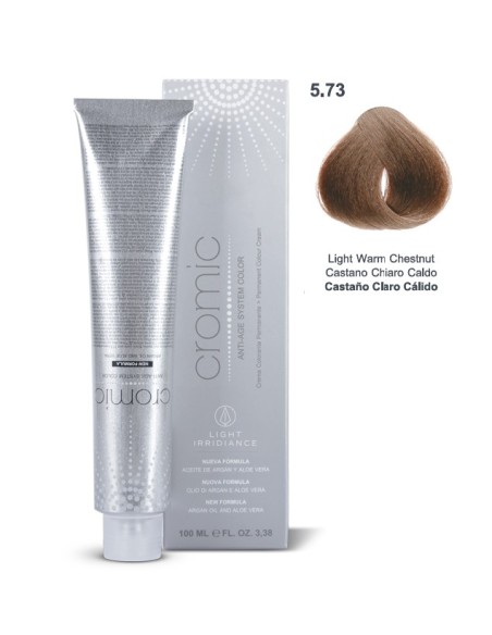 Tinte Irridiance Castaño CLaro Calido 5/73 - 100ml
