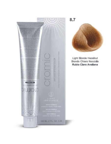 Tinte Irridiance Rubio Claro Avella 8/7 - 100ml