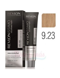 Tinte Revlon Rubio muy claro nacarado 9/23 Alta Cober - 60ml