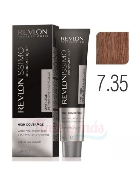 Tinte Revlon Rubio ambar 7/35 AC - 60ml