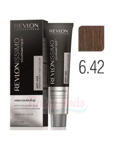 Tinte Revlon Rub osc marron nacarado 6/42 AC - 60ml