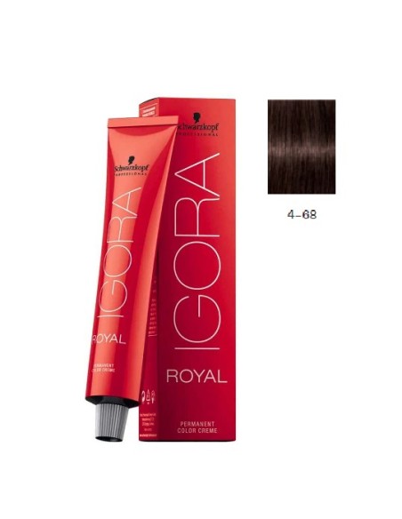 Igora Dfinlep Castaño chocolate rojo 4/68 - 60ml
