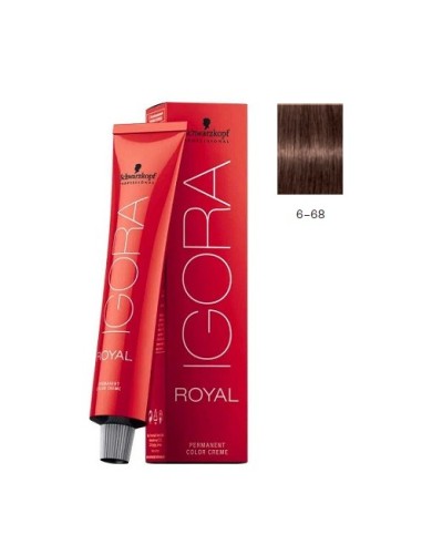 Igora Dfinlep Rubio Oscuro Choloate Rojo 6/68 - 60ml